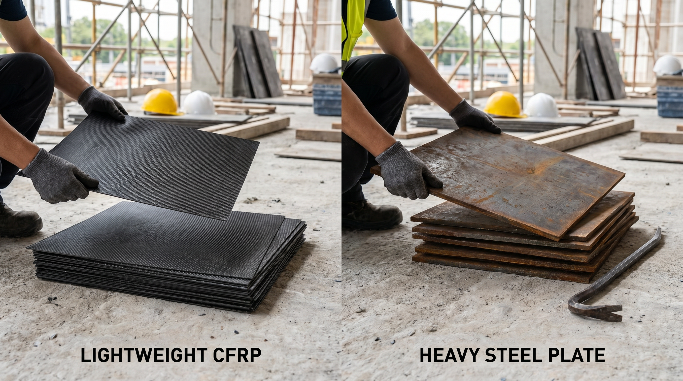 CFRP vs Steel Plate Bonding: A Technical Comparison