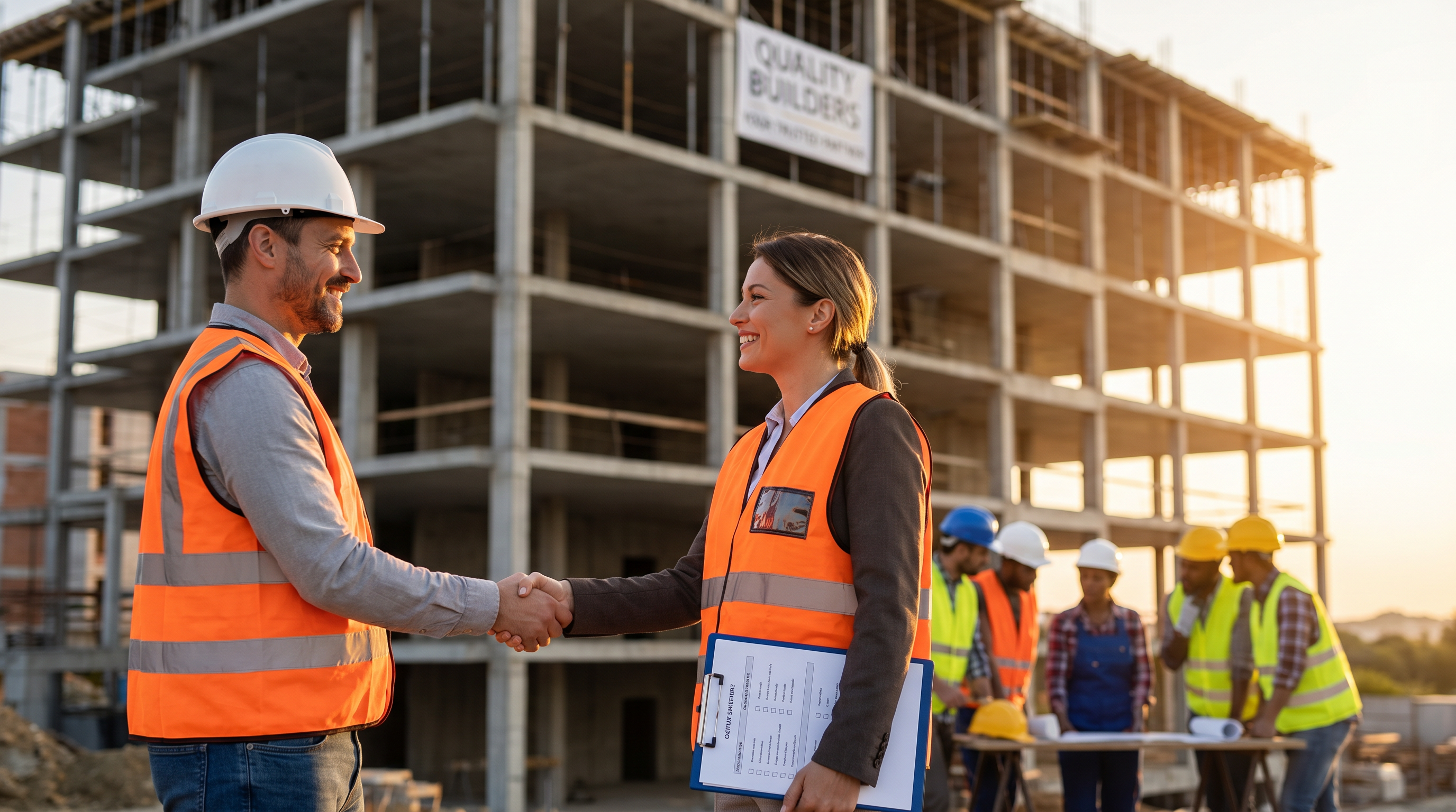 Carbon fiber fabric being applied to a concrete structural element
