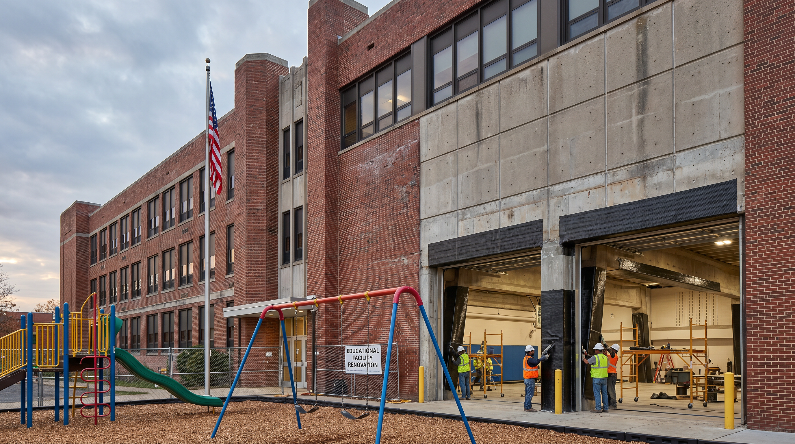 CFRP Strengthening for Schools and Educational Facilities