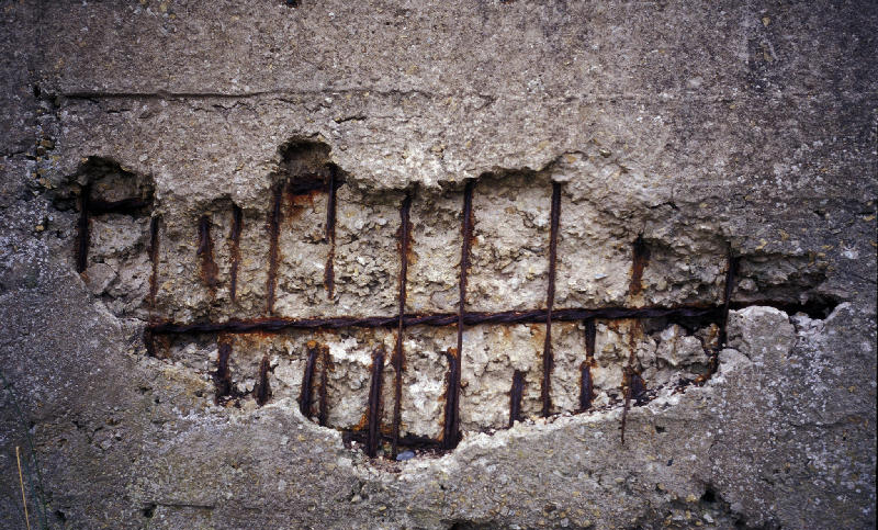 Spalling Concrete